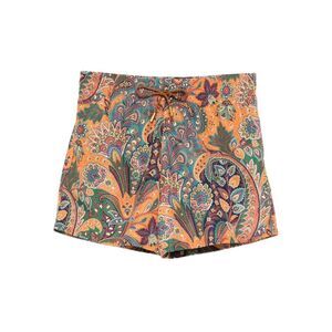 Etro Men Drawstring Swim Shorts With Paisley Print